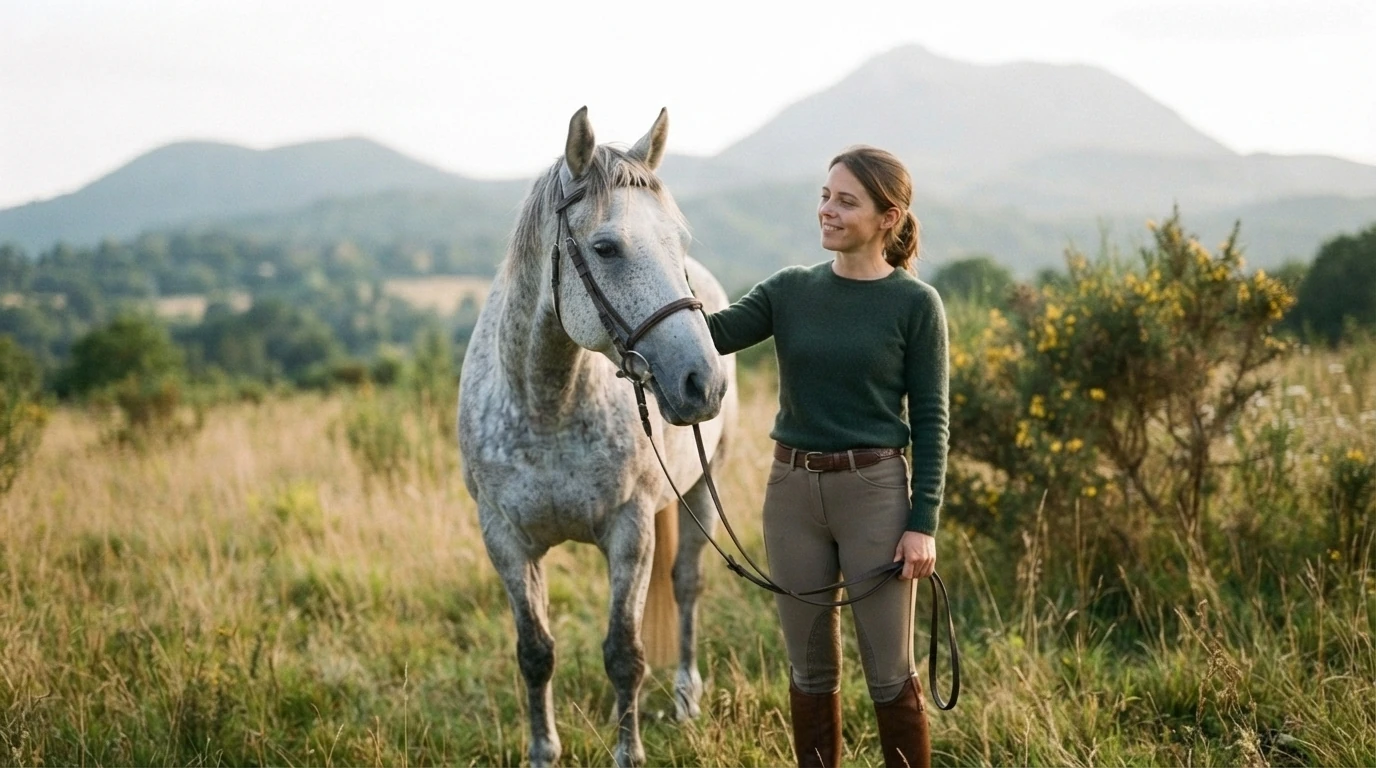 Cours d'équitation à Sayat, Puy-de-Dôme