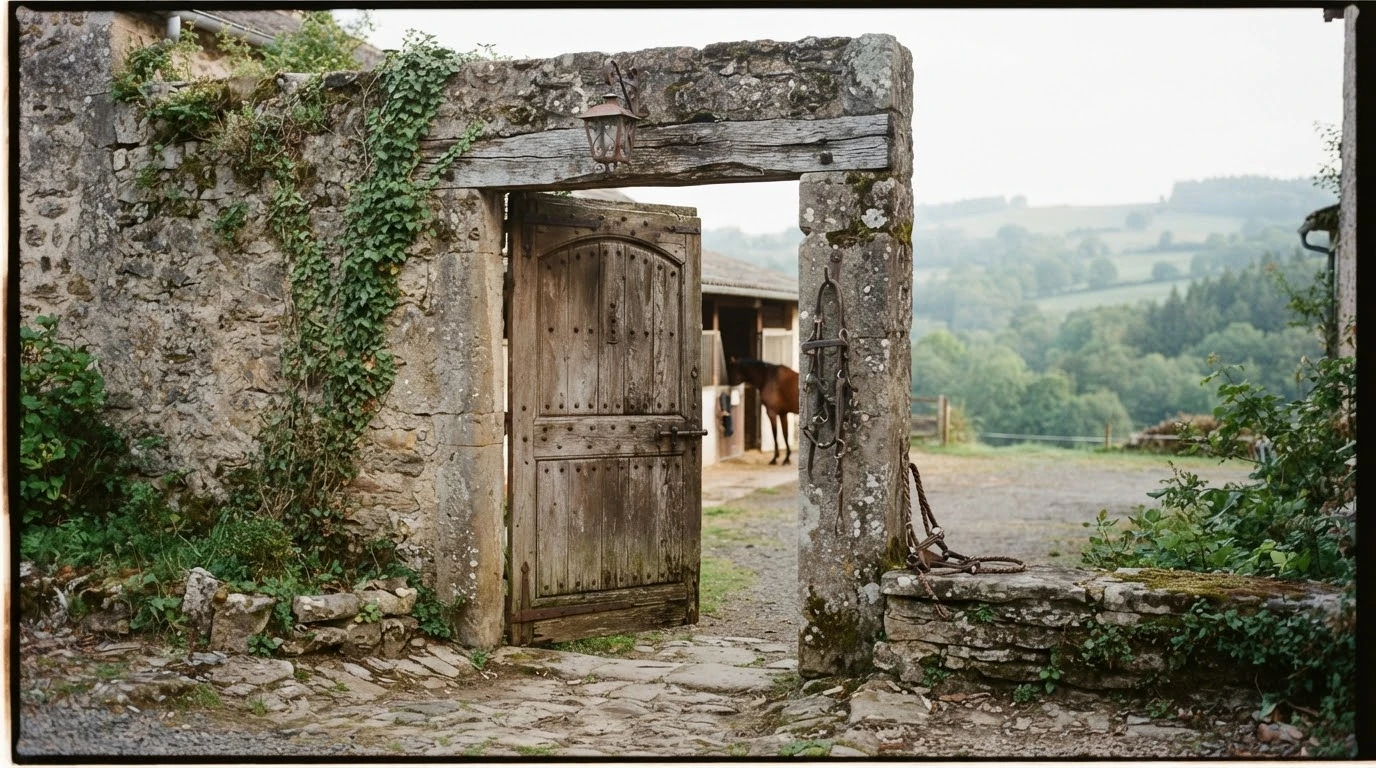 Entrée du Elevage Du Rei D 'Ouzy, centre équestre à Sayat